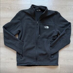 The North Face Black Full-Zip Fleece Jacket